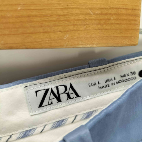 ザラ ZARA リンクルフィニッシュ ダーツパンツ レディース L