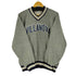 ラッセルアスレチック RUSSELL ATHLETIC 80-90S Vネックラバープリントスウェット メンズ import:L