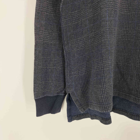 ポロバイラルフローレン Polo by RALPH LAUREN 90s ポニー刺繍 グレンチェック ラガーシャツ プルオーバーシャツ メンズ import:M