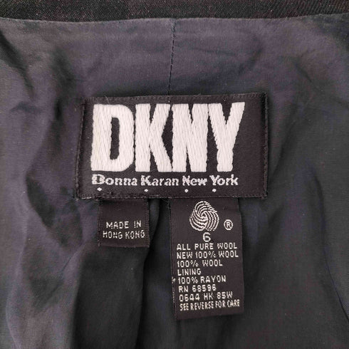 ダナキャランニューヨーク DKNY 香港製 テーラードジャケット レディース US:6