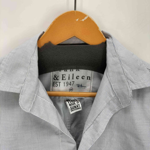 フランクアンドアイリーン Frank&Eileen USA製 BARRY スキッパーストライプシャツ レディース XXS