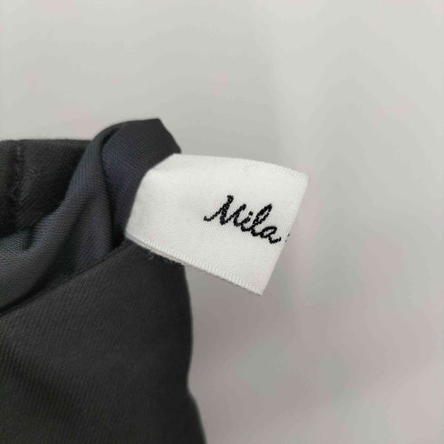 ミラオーウェン Mila Owen バックウエストゴムワイドパンツ レディース JPN:1