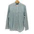 ポロバイラルフローレン Polo by RALPH LAUREN 90s マチ付 織柄 チンストラップ ストライプ バンドカラーワークシャツ メンズ import:M