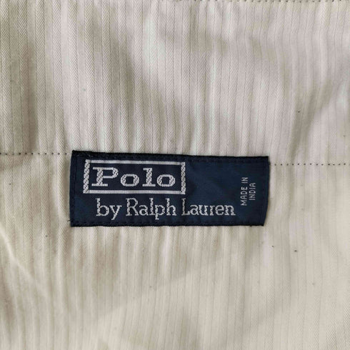 ポロバイラルフローレン Polo by RALPH LAUREN 00s パッチワーク チェック柄 コインポケット スラックス メンズ 28/30