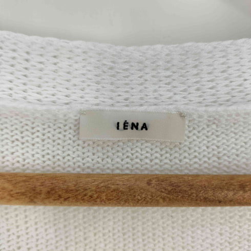 イエナ IENA 24SS Vネック コットンナイロンテープヤーンカーディガン レディース FREE