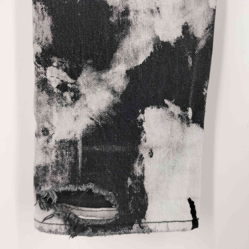 サンローランパリ SAINT LAURENT PARIS エディ期 デストロイ ブリーチ ダメージ加工 スキニー デニムパンツ メンズ 32