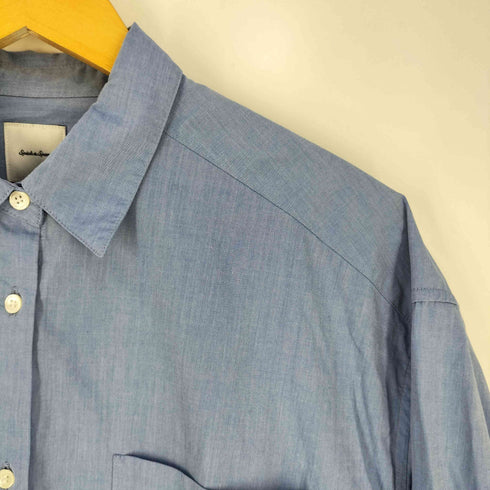 スピックアンドスパン Spick and Span 23SS 50コットンオーバーシャツ レディース FREE