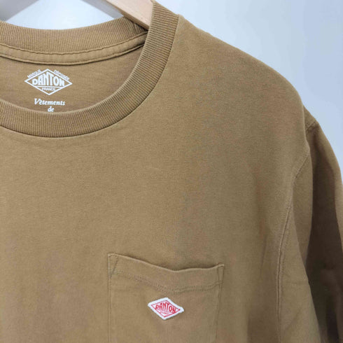 ダントン DANTON ロゴワッペン 無地 Tシャツ レディース