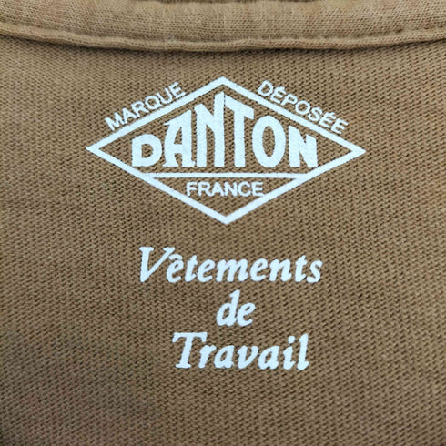 ダントン DANTON ロゴワッペン 無地 Tシャツ レディース