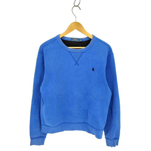 ポロラルフローレン POLO RALPH LAUREN ポニー刺繍 裏地フリース クルーネックスウェット メンズ import:M