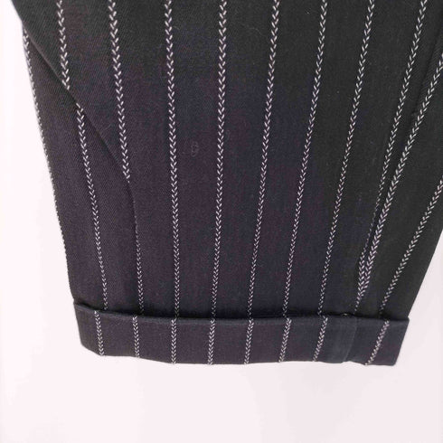 コムデギャルソンオム COMME des GARCONS HOMME ARCHIVE 後染め ストライプ ワイドでデニム メンズ JPN:L