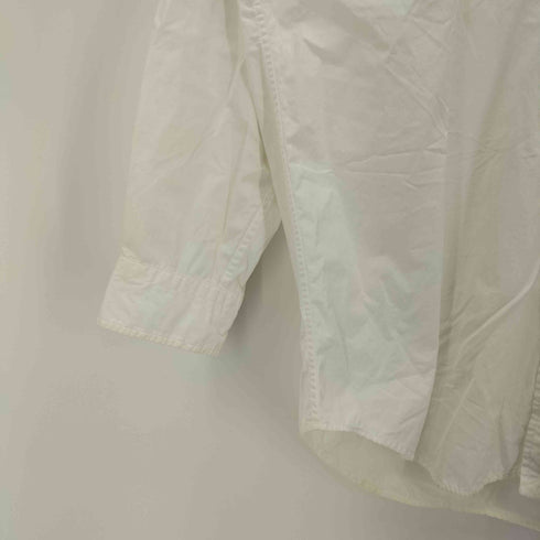 ポロスポーツラルフローレン POLO SPORT RALPH LAUREN 90s 星条旗 ロゴ 刺繍 ポプリン ボタンダウン シャツ メンズ import:L