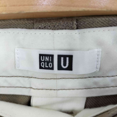 ユニクロユー UNIQLO U ワイドフィットチノパンツ メンズ 76