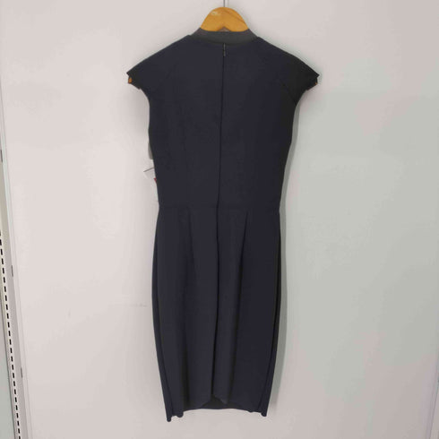 マッシモデュッティ Massimo Dutti ノースリーブ ウエストタックタイトワンピース レディース