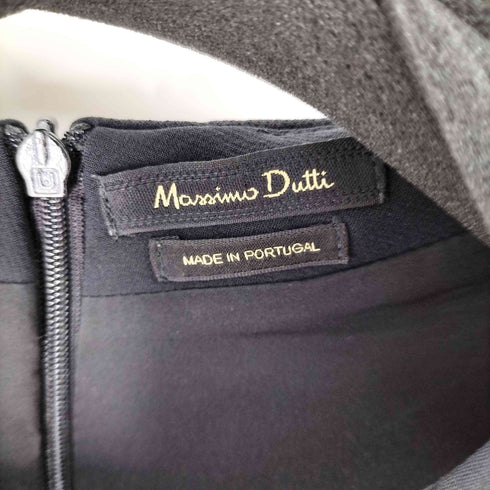 マッシモデュッティ Massimo Dutti ノースリーブ ウエストタックタイトワンピース レディース