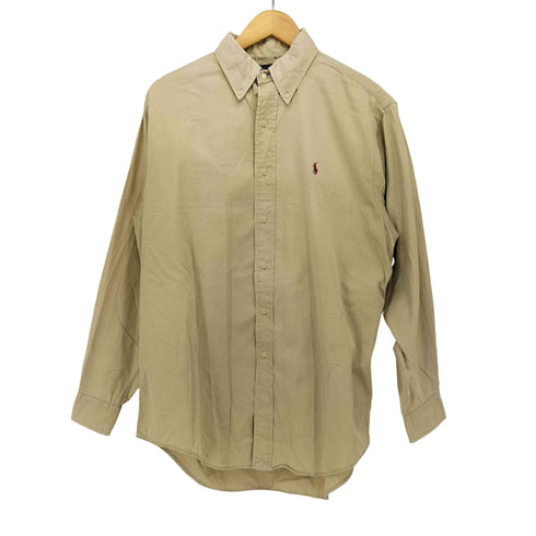 ポロカントリーラルフローレン POLO COUNTRY RALPH LAUREN 80-90s 初期タグ ポニー刺繍 ボタンダウン シャツ ポロカン メンズ import:M