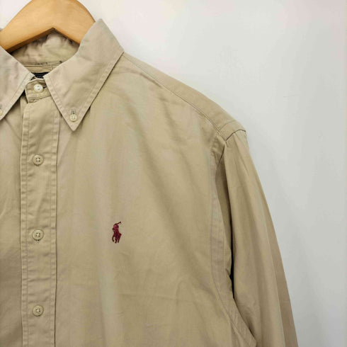 ポロカントリーラルフローレン POLO COUNTRY RALPH LAUREN 80-90s 初期タグ ポニー刺繍 ボタンダウン シャツ ポロカン メンズ import:M