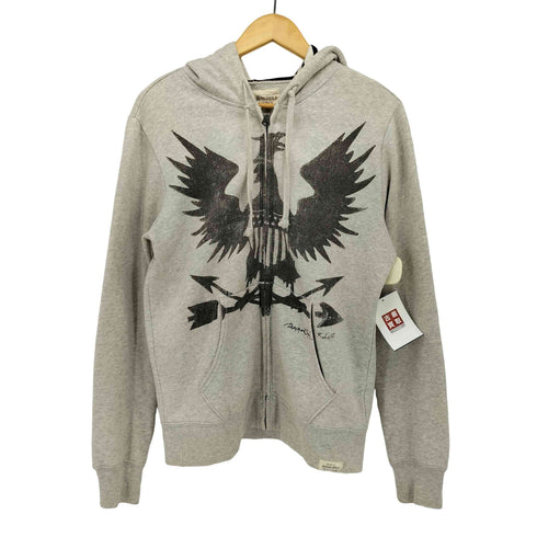デニムアンドサプライ ラルフローレン DENIM & SUPPLY RALPH LAUREN Y2K イーグルプリント ジップアップパーカー メンズ import:S