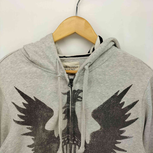デニムアンドサプライ ラルフローレン DENIM & SUPPLY RALPH LAUREN Y2K イーグルプリント ジップアップパーカー メンズ import:S