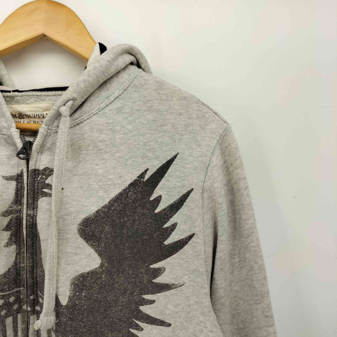 デニムアンドサプライ ラルフローレン DENIM & SUPPLY RALPH LAUREN Y2K イーグルプリント ジップアップパーカー メンズ import:S
