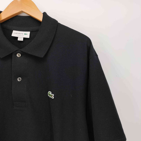 ラコステ LACOSTE CLASSIC FIT ワンポイント 刺繍 鹿の子 ポロシャツ メンズ import:XL