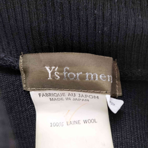 ワイズフォーメン Ys for men 90S 茶タグ ハイネックリブニット メンズ 3