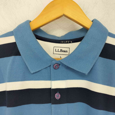 エルエルビーン L.L.Bean ボーダーポロシャツ メンズ import:L