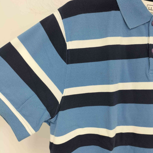 エルエルビーン L.L.Bean ボーダーポロシャツ メンズ import:L