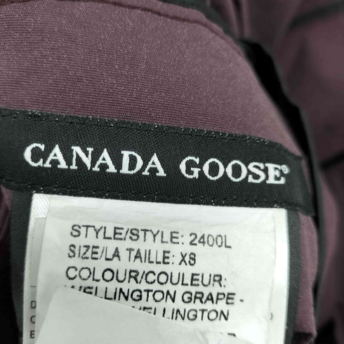カナダグース CANADA GOOSE ナイロン レイドジャケット 2400L レディース import:XS