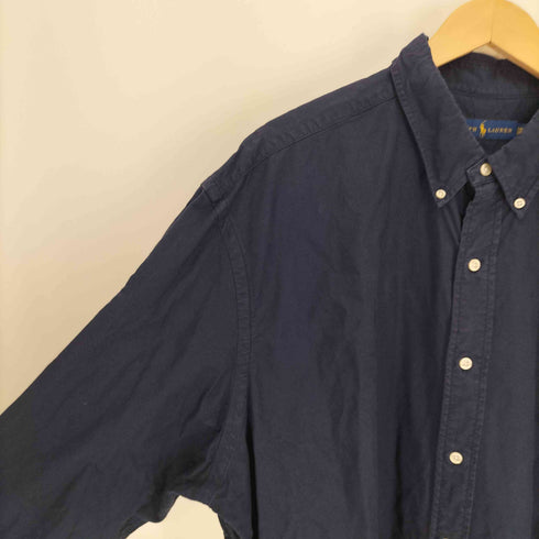 ラルフローレン RALPH LAUREN ポニー刺繍 コットン B.D S/S シャツ メンズ 2XL