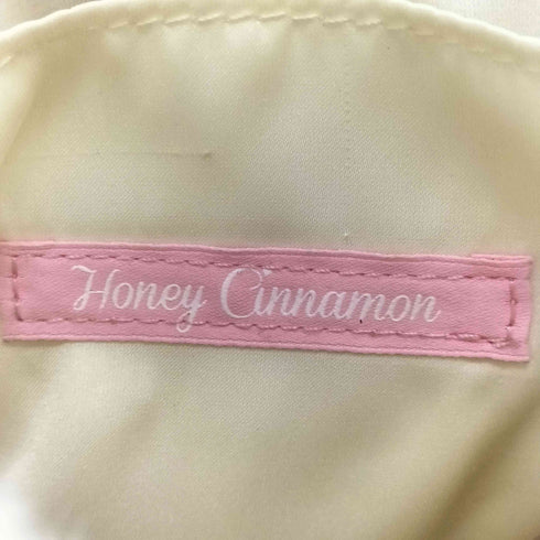ハニーシナモン Honey Cinnamon ハートロゴリボン付きエコファーバッグ レディース