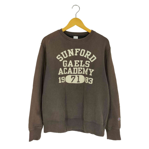 チャンピオン Champion カレッジロゴプリント クルーネック スウェット メンズ import:L