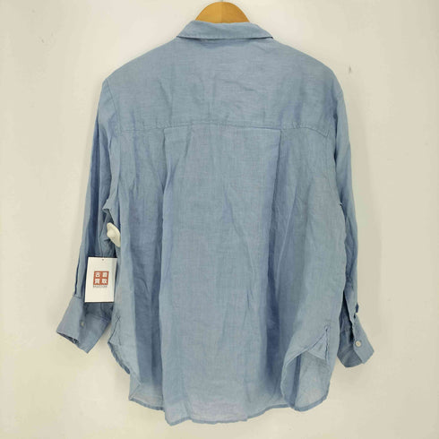 シンプリシテェ SIMPLICITE 25ss 手洗い可 / 2wayフレンチリネンシャツ レディース FREE