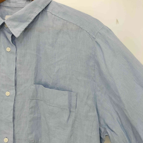 シンプリシテェ SIMPLICITE 25ss 手洗い可 / 2wayフレンチリネンシャツ レディース FREE