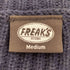 フリークスストア FREAKS STORE ビッグシルエット 畔編み ハーフジップニット メンズ JPN:M
