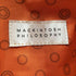 マッキントッシュフィロソフィー MACKINTOSH PHILOSOPHY ACE製 MP 型押し フラップポケット 裏地総柄 レザー パイピング ショルダー バッグ レディース
