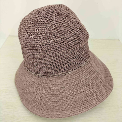 カシラ CA4LA 麦わら メッシュ バケットハット レディース