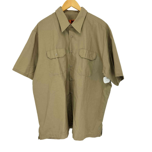 レッドキャップ RED KAP 半袖ワークシャツ メンズ XXL