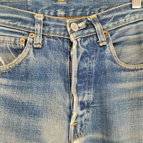 リーバイス Levis 70S 501 66前期 ボタン裏6 赤耳 ポケット裏シングル レディース