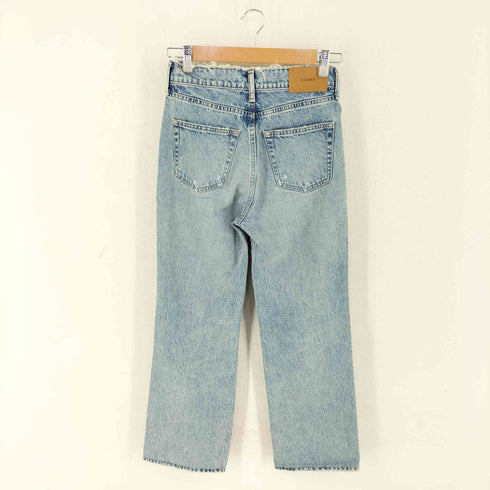 クラネ CLANE CRASH DENIM PANTS クラッシュ デニムパンツ レディース 0
