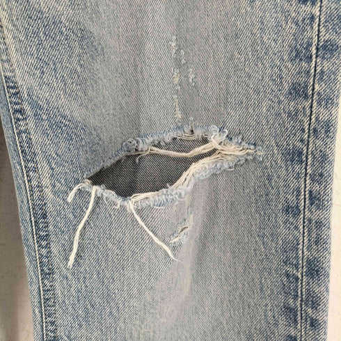 クラネ CLANE CRASH DENIM PANTS クラッシュ デニムパンツ レディース 0