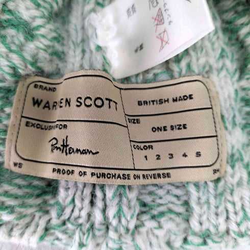 ロンハーマン Ron Herman WARREN SCOTT ケーブル編みニット帽 レディース ONE SIZE