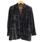 ジョルジオアルマーニ Giorgio Armani イタリア製 BORGO21 シルク混 ベルベット 2B テーラードジャケット メンズ EUR:48