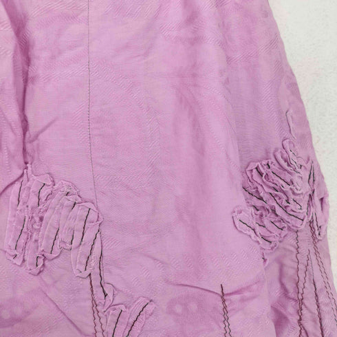 ハートイッセイミヤケ Haat ISSEY MIYAKE ステッチデザインスカート レディース 2