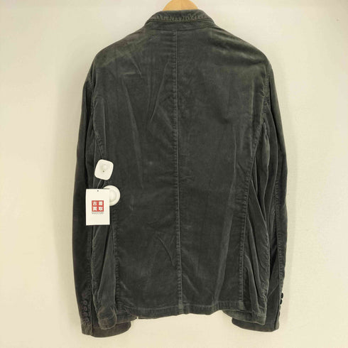 アルマーニコレツィオーニ ARMANI COLLEZIONI ベロア 2B テーラードジャケット メンズ EUR:50