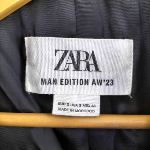 ザラマン ZARA MAN MAN EDITION AW'23 リラックスフィット チェスターコート メンズ import:S