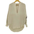 クラネ CLANE HEAVY RIB V NECK TOPS ヘビーリブネックトップス レディース FREE
