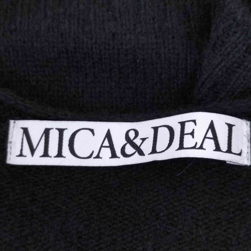 マイカアンドディール MICA&DEAL フォックスニットVネックプルオーバー レディース FREE