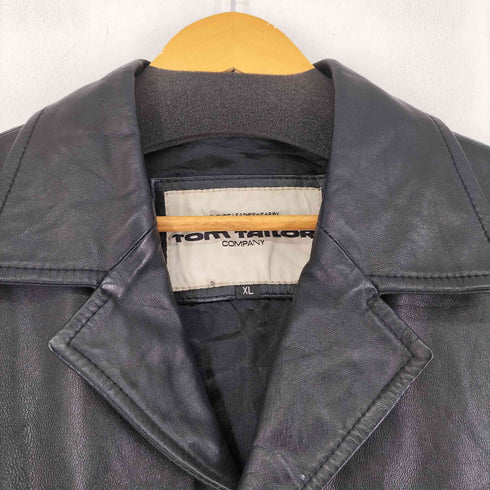 TOM TAILOR レザーコート メンズ