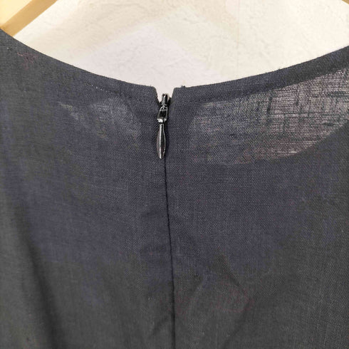 ティアラ Tiara リネン ノースリーブ ワンピース レディース JPN:4